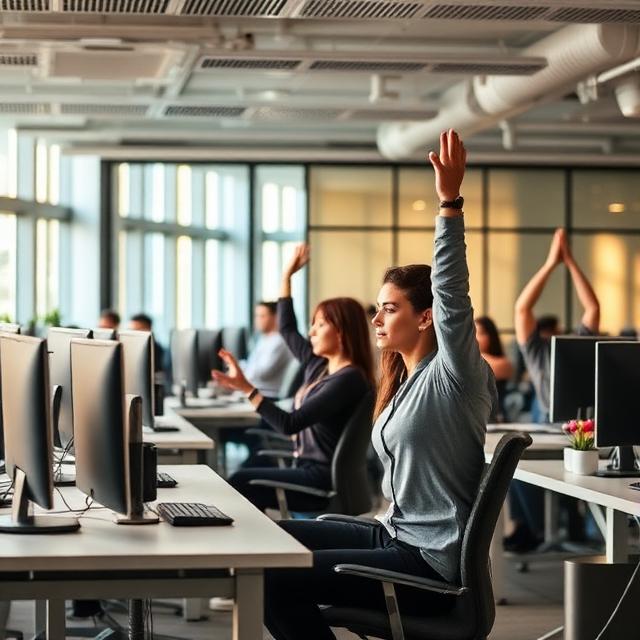 Chương trình yoga wellness doanh nghiệp tại Namaskar - nhân viên tập yoga tại văn phòng TP.HCM